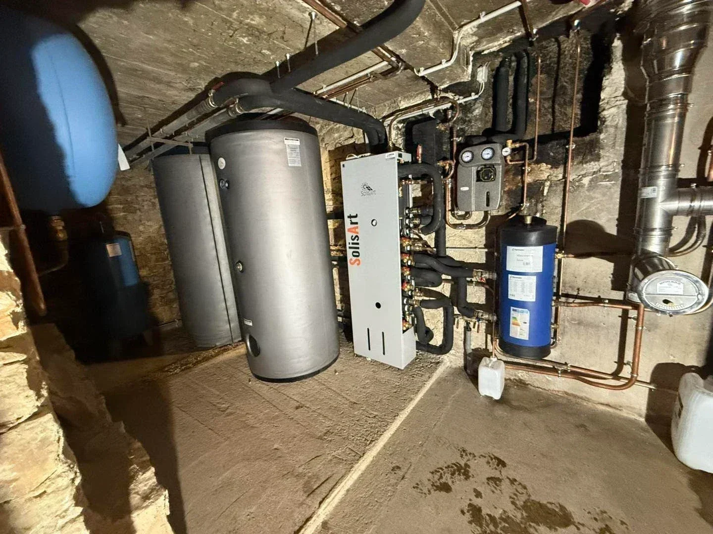 après installation solisart Lancelon Plomberie