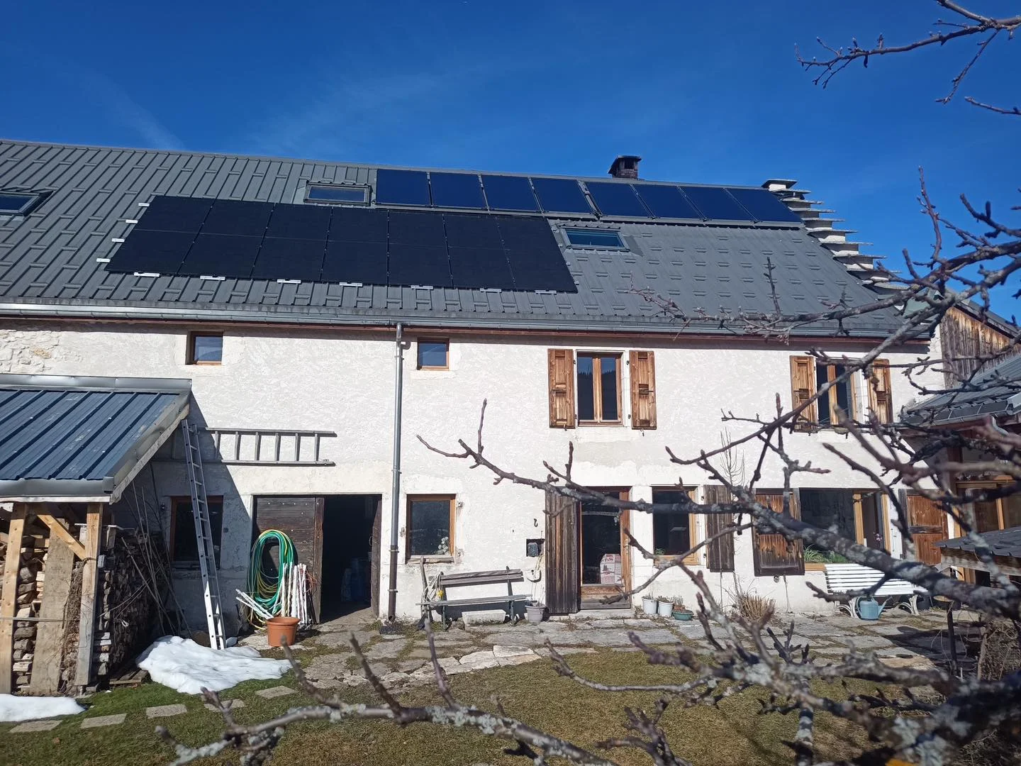 ext installation solaire finie Lancelon Plomberie