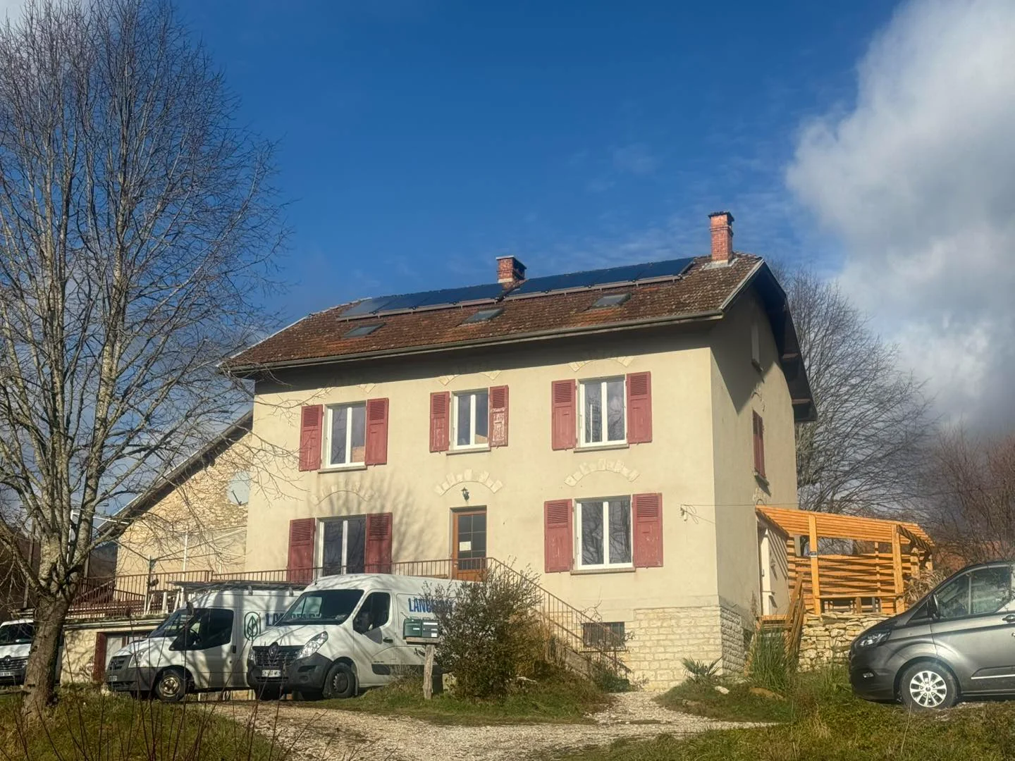 ext installation solaire finie Lancelon Plomberie